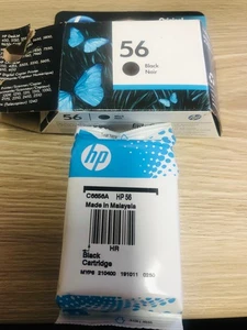 Original HP 56 Tintenpatrone Schwarz Ablaufdatum 2021 - Bild 1 von 3