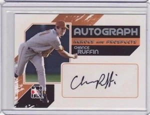 2011 ITG Heroes and Prospects Full Body Autograph Silver Chance Ruffin /390 Auto - Picture 1 of 1