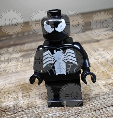 **NEW** 100% LEGO SDCC Symbiote Spider-Man MOC San Diego Comic Con Minifigure - Image 1 of 4