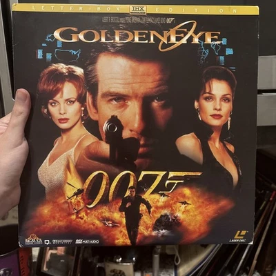 GoldenEye 007  - Laserdisc Letterbox - Pierce Brosnan James Bond - 1995 - Image 1 of 4