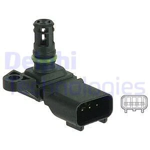DELPHI (PS10125) Sensor, Saugrohrdruck für FORD JAGUAR MAZDA VOLVO LAND ROVER - Bild 1 von 1