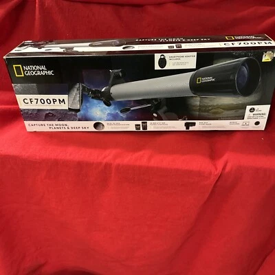 National Geographic 70mm Refractor Telescope Adjustable Height Tripod - Image 1 of 4