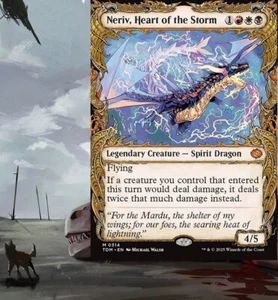 Neriv, Heart of the Storm Commander Deck Red Damage Magic MTG Ready-to-Play Alt - Picture 1 of 12
