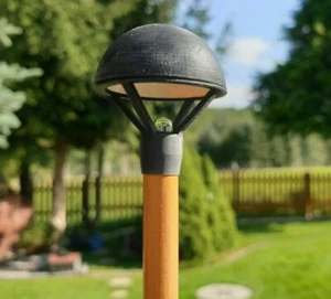 12034 Bahnhofsleuchte Spur G Salatschüssellampe Gartenbahn Lampe Laterne - Bild 1 von 12