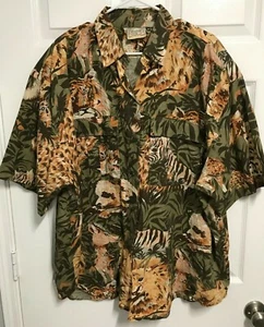 ANDREW SPORT II Ladies Short Sleeve Button Up Safari Hunting Padded Shirt 26/28 - Picture 1 of 6