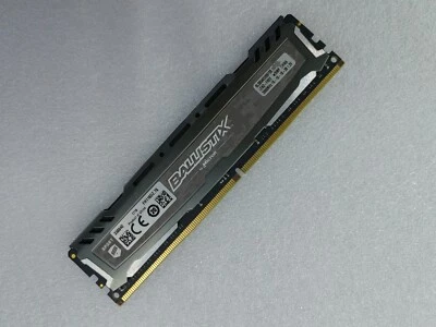 Crucial 8GB DDR4 2666 Desktop DIMM RAM XMP by micron Ballistix PC4-21300 288pin - Image 1 of 3