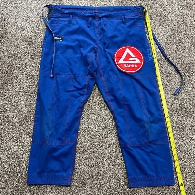 Pantalones Gracie Barra Para Hombre A2 Azul Edición Limitada Vanguard BJJ GI Karate MMA Foto 1 de 4