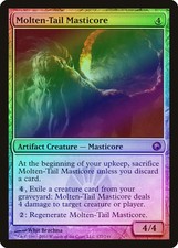 Molten-Tail Masticore FOIL Scars of Mirrodin PLD Mythic Rare CARD ABUGames