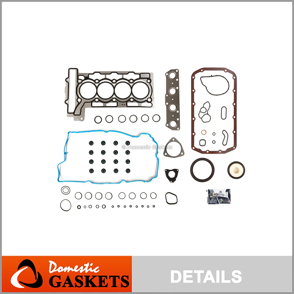 Juego completo de juntas para 08-10 Mini Cooper 1,6 L 16 VC N12B16 HS,90 mm de grosor Foto 1 de 4
