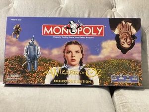 MONOPOLY THE WIZARD OF OZ COLLECTORS EDITION OP BOX CONTENTS SEALED 1998 WICKED - Imagen 1 de 11
