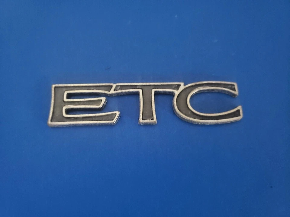Original GM 1994-1995-1996-1997-1998 Cadillac Eldorado ETC- ETC Trunk Lid Emblem - Image 1 of 1