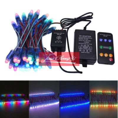 WS2811 RGB Full color led Module light string 5V +SP106E controller +Power kit - Image 1 of 4