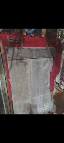 Antique Barn Doors Original Rustic Farmhouse Original Hardware Cover