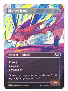 MTG Skybox Ferry - Aetherdrift [Foil] [Borderless] NM - Picture 1 of 2
