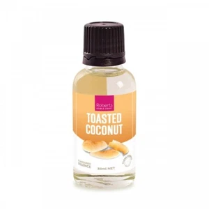 Roberts Flavoured Essence - Toasted Coconut 30ml - Picture 1 of 2