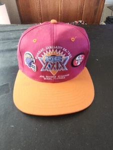 NEW Vintage 1995 Super Bowl XXIX New Era Fitted Hat 49ers Chargers NFL  - Picture 1 of 3