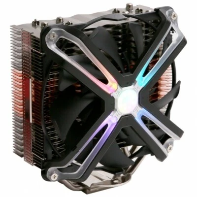 Zalman CNPS17X RGB CPU PC Tower Cooler with Single 140mm RGB Fan in Black - Image 1 of 4
