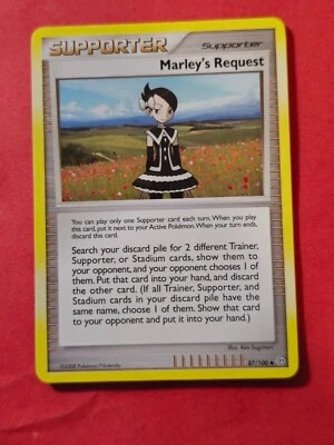 2008 Pokemon Diamond and Pearl Stormfront #87 Marley's Request, UC, NF/H, cd19 - Image 1 of 3