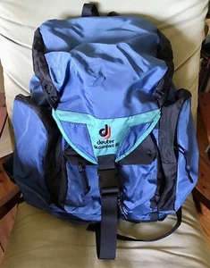 Deuter Air Comfort 40, leichter Vintage Rucksack, blau, *sehr gut* - Bild 1 von 4