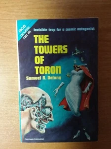 F-261 TOWERS OF TORON -S Delaney & THE LUNAR EYE - R M Williams ACE Sci/Fi DBL - Picture 1 of 2