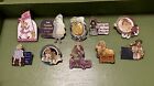 Vintage Jan Hagara Collectors Club Lapel Hinge Pins Figurines Dolls Lot