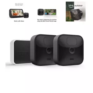 Blink Outdoor Smart Security Camera 2 CCTV Home System 1080P HD Module Dual Sync - Picture 1 of 7