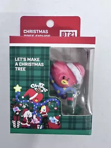 BT21 Christmas Tree Figure TATA Official Merchandise Collectible Character NIB - Picture 1 of 4