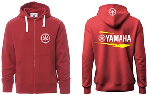 FELPA CON CAPPUCCIO FULL ZIP YAMAHA HOODIES STYLE YAMAHA MOTORCYCLES MOTO MOTOGP - Picture 1 of 4