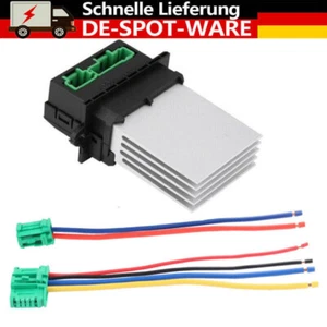 DHL WIDERSTAND GEBLÄSEREGLER + 2 KABEL FÜR RENAULT CLIO III SCENIC MEGANE MODUS - Bild 1 von 21