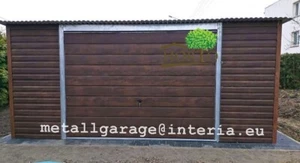 4,5x7 Garage Fertiggarage Metallgarage GERÄTESCHUPPEN Gartenhaus Container* - Bild 1 von 2