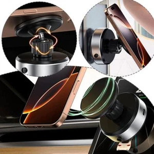 Magnetic Phone Holder with 360° Adjustable Electric CupPortable Suction J2S6 - Picture 1 of 17