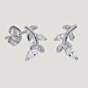 PENDIENTES VIDAL & VIDAL HOJAS CIRCONITAS. COLECCIÓN ESSENTIALS (P3250A) - Imagen 1 de 1