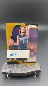 2024-25 Panini Prizm Devin Carter Rookie Signatures Gold /10 #4637 AC - Picture 1 of 2