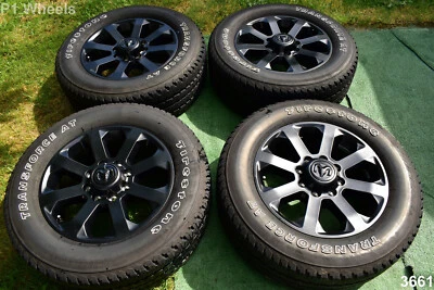 20" Dodge Ram 2500 3500 Midnight Edition OEM Factory Black Wheels Tire 2023 2024 - Image 1 of 4
