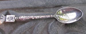 Souvenir Spoon of Nice France-800 Silver-Nice Coat of Arms-w/box - Picture 1 of 7