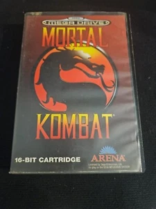 Mortal Kombat ~ SEGA Mega Drive ~ PAL ~ Good Condition ~ Free Post - Picture 1 of 3