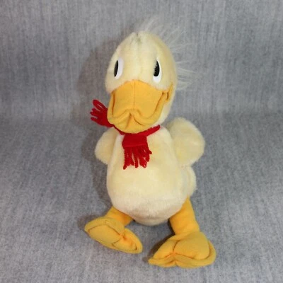 ALFRED J. KWAK Plush Soft Toy Vintage VHTF Harlekijn Otto Simon 1980s Scarf RARE - Bild 1 von 4