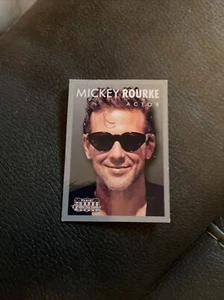 Mickey Rourke Schauspielerkarte. - Bild 1 von 2