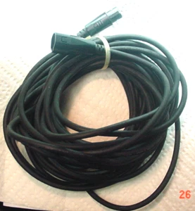 32' HRS 18pin connector Flex Black extension cable AWM E4147 Style 2969 800 VW-1 - Picture 1 of 5