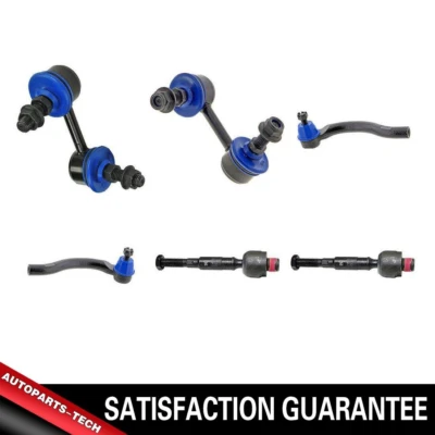 Barra estabilizadora Tierod extremo de barra estabilizadora delantera Mevotech 6 piezas para Acura CSX 2006 2007 Foto 1 de 4