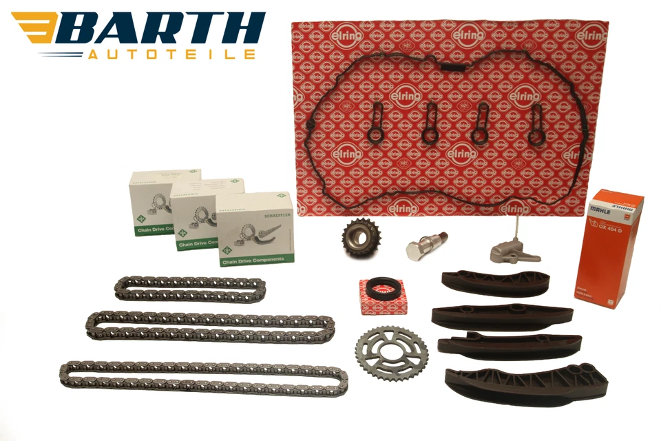 Steuerkettensatz BMW 2.0 N47 INA 553028810 553019710 ELRING 492.060 530.060 - Bild 1 von 1