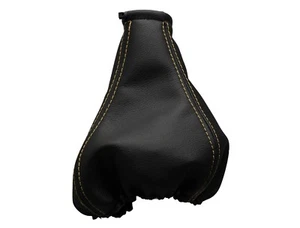 OPEL CORSA B (1993-2000) Soufflet Levier De Vitesse Cuir - Couture Beige - Picture 1 of 1