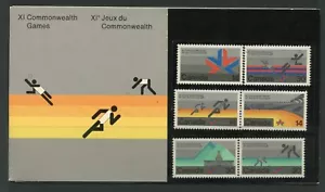 1978 CANADA THEMATIC COLLECTION NO 12, XI COMMONWEALTH GAMES - Picture 1 of 1