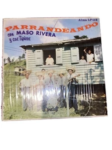 Very RARE Record LP “Parrandeando Con Maso Rivera Y Su Tipicos” In Shrink ALMA - Foto 1 di 4