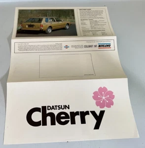 1978 Datsun Cherry range Advertising leaflet - Picture 1 of 4