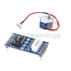 DC 12V Schrittmotor 28BYJ-48+ ULN2003 Schrittmotor Treibermodul für Arduino - Bild 1 von 3