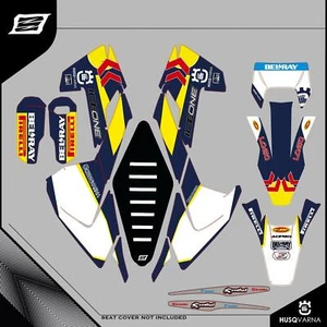 KIT Grafiche adesive Per Husqvarna TC 125 250 FC 250 450 16 - 19 - Picture 1 of 1
