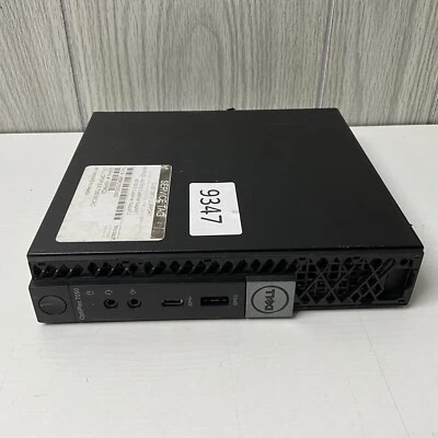 Dell OptiPlex 7050 Micro Core i5-6600 3.30GHz 8GB 256GB SSD WIFI UNKNOWN OS - Image 1 of 4