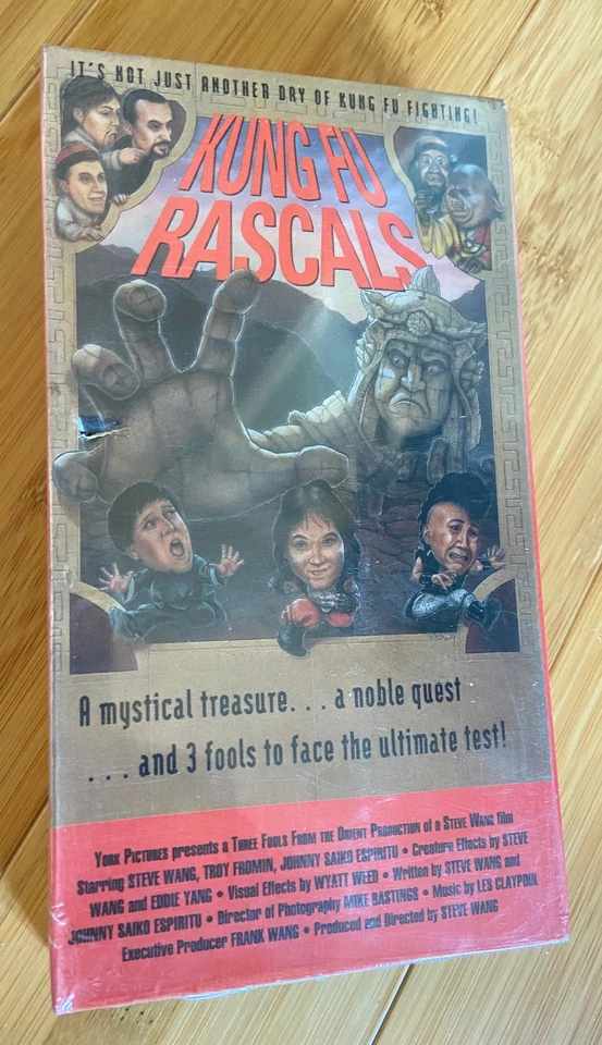 Kung Fu Rascals (1992) - Film Threat/York Video VHS Release SEALED - Image 1 of 2