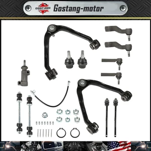 Front Upper Control Arms Tie Rods Suspension Kit For GMC Sierra 1500 1999-2006 - Picture 1 of 12